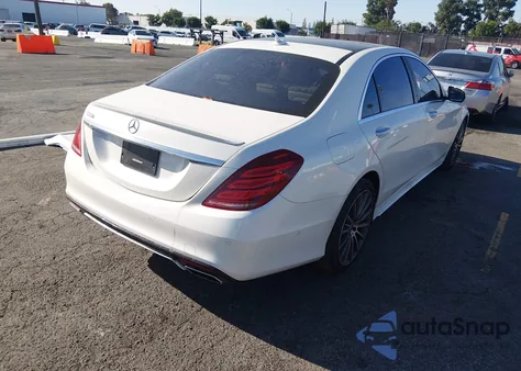 2016 Mercedes-Benz S 550 z USA, uszkodzony, nr VIN WDDUG8CB9GA212589
